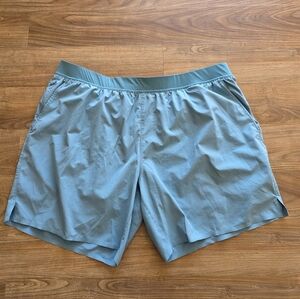 True Classic 7" 2‑in‑1 Training Shorts Size 2XL Blue Voyager